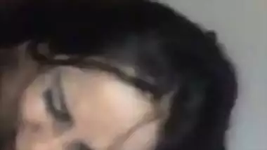 Lady says, ”I Love You” while sucking a dick in Hindi bf