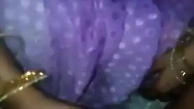 Indian babe wanks cameraman's sex stick and takes her XXX tits to light