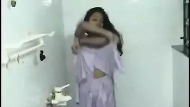 [ Indian Hard Porn ] Bathroom Sex Of Real Life Desi Couple During Vacation