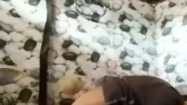 Village guy enjoys bathroom sex with his nude GF