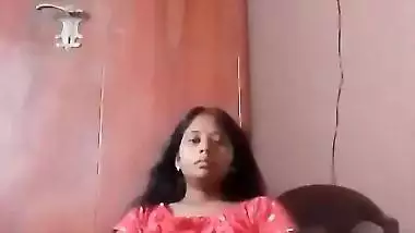 Horny lady puts a beer bottle in her pussy in Telugu porn