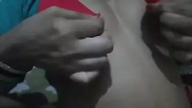Shy Indian girl is not porn diva but she adores to flash her boobs