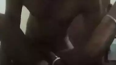 Lonely tenant aunty fuck with young boy at home